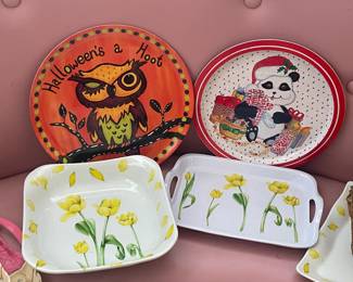 Assorted Kitchenware (China, Glassware, Serving Bowls, Small Appliances, Etc.)