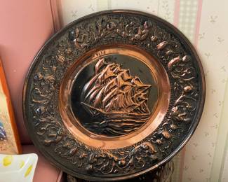 Copper Boat Platter