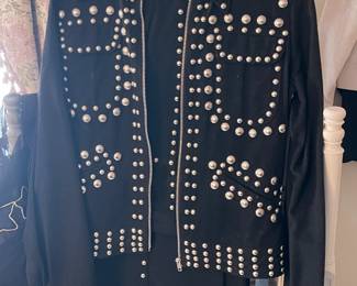 FABULOUS Clothing Collection Featuring Many Vintage Pieces From The 1980s Like.....Western Wear, Velvet Smoking Jackets, Corduroy Pants, Colorful Pant Suits, Snakeskin Sweaters, Rhinestoned & Bedazzled Blazers, Bell Bottom Dresses, & MORE! 