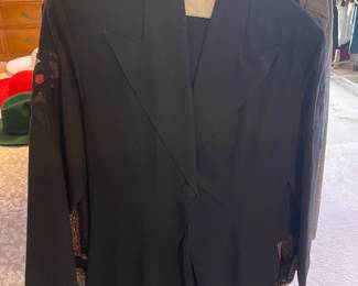 FABULOUS Clothing Collection Featuring Many Vintage Pieces From The 1980s Like.....Western Wear, Velvet Smoking Jackets, Corduroy Pants, Colorful Pant Suits, Snakeskin Sweaters, Rhinestoned & Bedazzled Blazers, Bell Bottom Dresses, & MORE! 