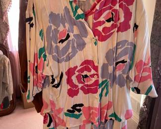 FABULOUS Clothing Collection Featuring Many Vintage Pieces From The 1980s Like.....Western Wear, Velvet Smoking Jackets, Corduroy Pants, Colorful Pant Suits, Snakeskin Sweaters, Rhinestoned & Bedazzled Blazers, Bell Bottom Dresses, & MORE! 