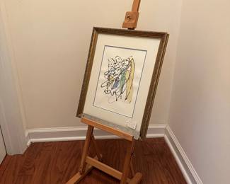 H24 - $50. "Angel Guidance" by Renata '06. Measures 15" x 18".