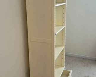 H2 - Saturday Special $40! Simply Shabby Chic Bookcase with adjustable shelves. Measures 28.25" x 15.75" x 66.5" tall. 