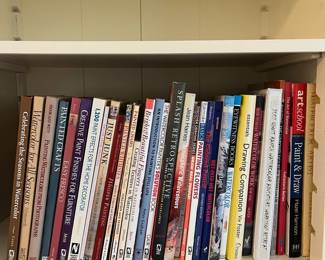 L12 - $20 LOT of Painting, Crafting, Drawing, Watercolor Books.
