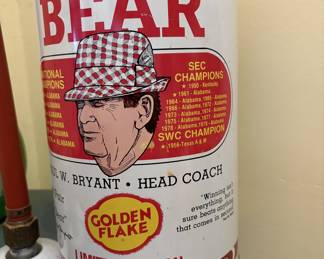Bear Bryant tin