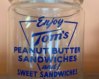 1940's Large Tom's jar