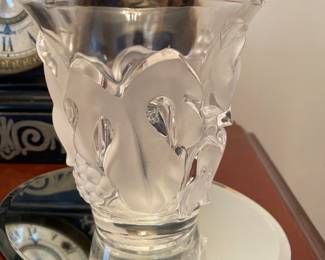 Lalique vase