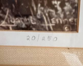 Joanne Hennes Mountain Landscape Print 