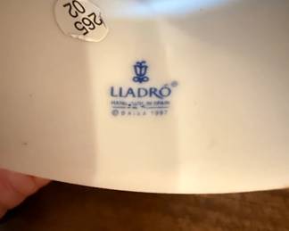 Lladro Porcelain Angel Bells Sounds of Peace  and Sounds of Love  