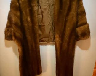 Mink Stole with Saks Fifth Avenue Label