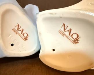 Lladro NAO Porcelain Figurines Girl with Dove  and Off to Market  second image