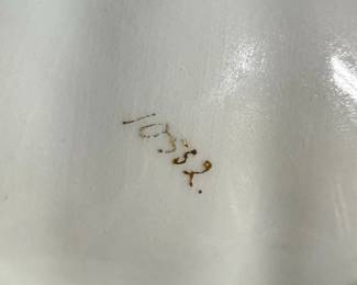 Antique C.T. Altwasser Cobalt Blue Porcelain Serving Dish 