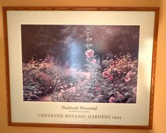 Positively Perennial by Linda L. Lilligraven, Cheyenne Botanic Gardens Print