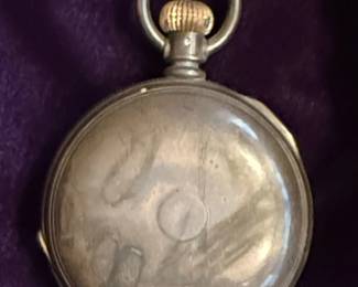 A.W. Co. Waltham Coin No. Pocket Watch 