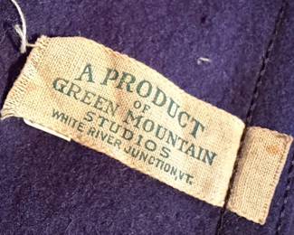 Vintage Duke University Felt Pennant by Green Mountain Studios second image