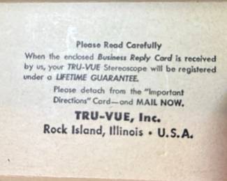 TruVue Stereoscope with Reels second image