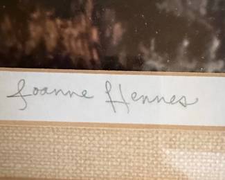 Joanne Hennes Mountain Landscape Print 