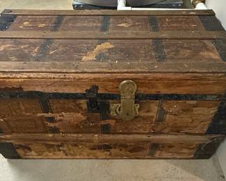 Antique Steamer Trunk