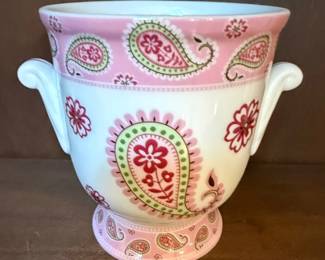 Vera Bradley My Home Bermuda Pink Andrea by Sadek Vase