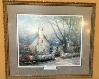 Morning Glory Cottage by Thomas Kinkade 
