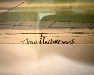 Pair of Watercolor Landscapes by Paul Andrews