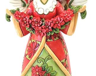 Jim Shore Christmas Beauty Angel Figurine 