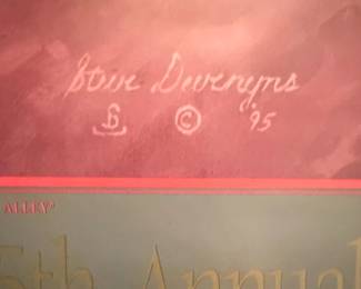 Sove Dverengs Bronc Buster Print  fifth Annual July th second image