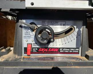 SKILL SAW Table Saw Model 3400 Powers on See Video