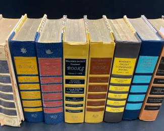 Vintage Readers Digest Condensed Set of 8 Books Hardcover Collection