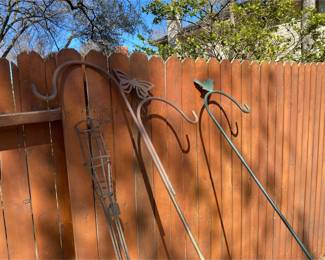 Shepherds Hook Plant Hanger Torch Hanger