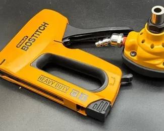 Bostitch heavy duty manual staple gun pneumatic brad nailer