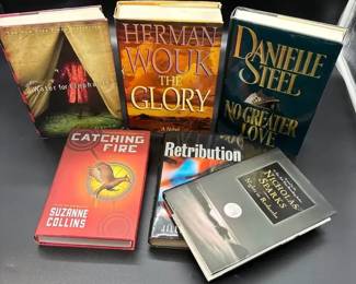 Fiction Books Lot Mixed Authors