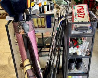 Imagine finding golf clubs in a Villages home.