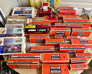 Train collector's heaven.
