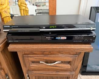 Toshiba DVD Player and Panasonic Digital Tuner