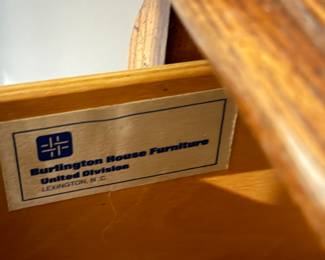 Burlington House Furniture Lexington, NC Gentleman's Chest - Use it for a craft or art supply cabinet!