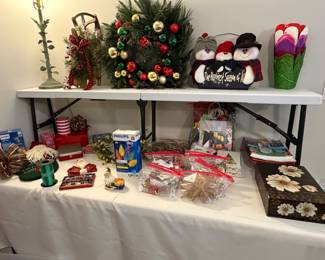 Christmas and craft items
