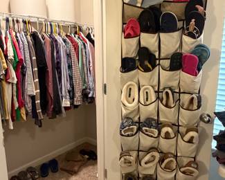 Clothes, shoes, lampshades