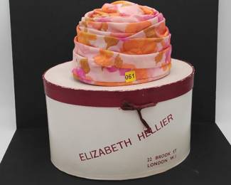 Vintage Ladies Hat with Heller Box