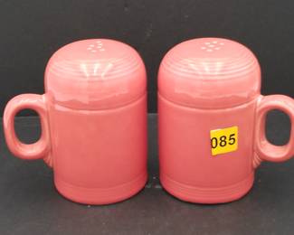 Orange Fiesta ware Salt & Pepper