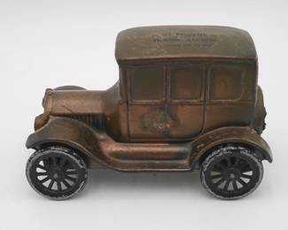 1940's Metal Bank from Bank of HERRIN, IL.