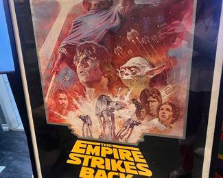 Original Empire Strikes Back poster