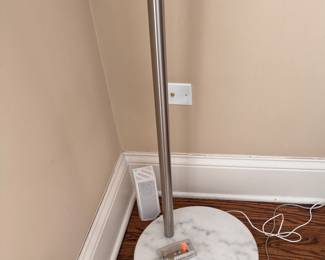 Art Floor Lamp with Marble Base. Photo 2 of 2. 