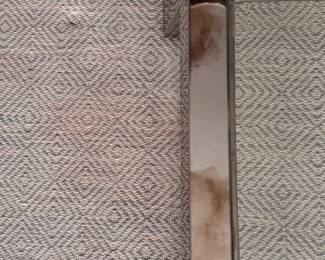 Interlude Chrome & Glass Coffee Table. Measures 48" W x 24" Dx 18" H. Photo 3 of 3. 