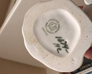 Bing & Grondahl Porcelain Love Refused Figurine. Photo 2 of 2. 