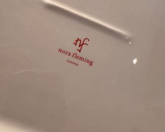 Nora Fleming Valentine's Day Platter. Measures 11"  x 11". Photo 3 of 3. 