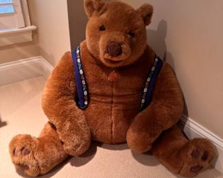 Manhattan Toy KodiaK Bear Jumbo Stuffed Animal. Measures 40" H. 