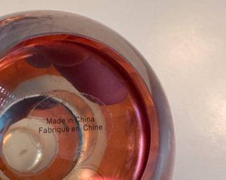 Colored Glass Candle Holders. Photo 6 of 6. 