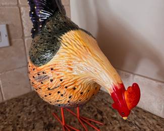 Mixed Media Chicken. 