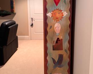 Sticks & Object Art & Furniture Bookcase. Measures 42" W x 16" D x 66" H. Photo 2 of 2. 